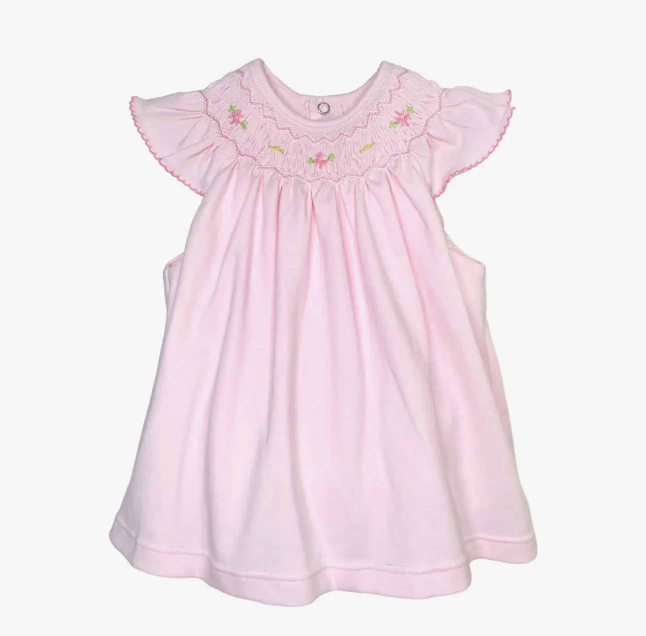 Bishop Smocked Knit Bloomer Set