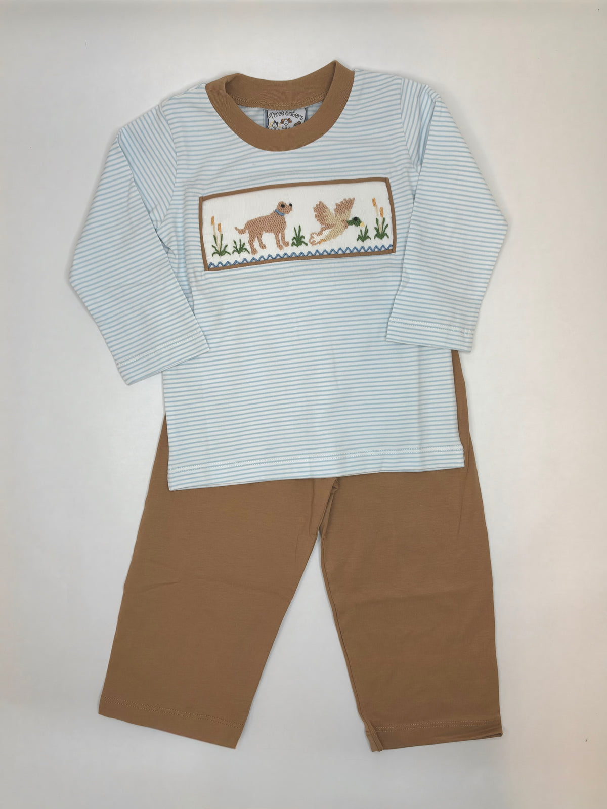 Duck Hunt Smocked Set