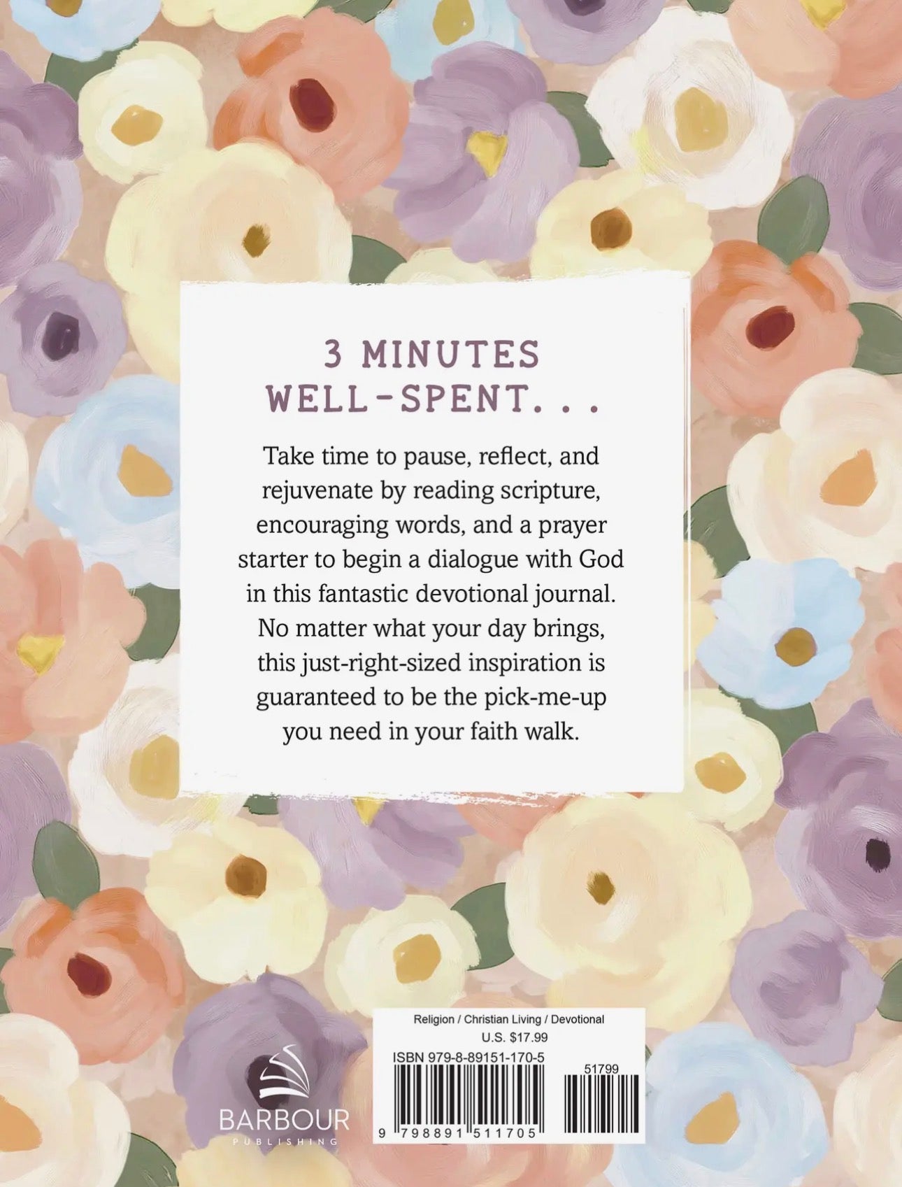 3-Minute Devotions For Women Journal