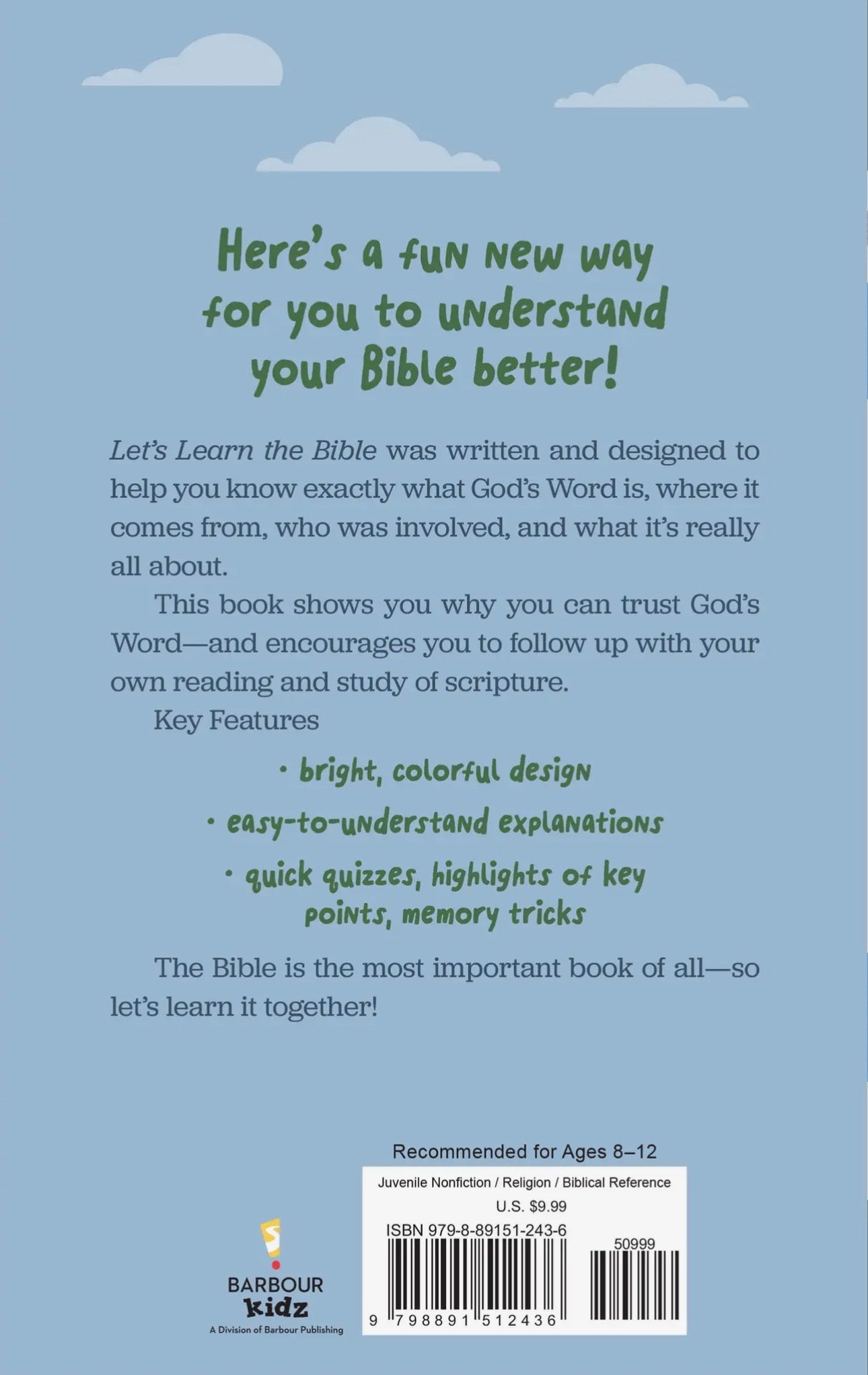 Let's Learn the Bible: A Kid'S Guide To God'S Word