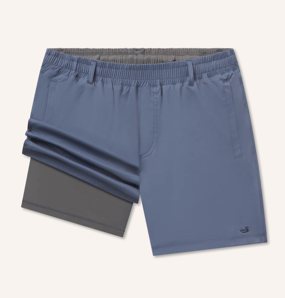 Billfish Lined Performance Shorts - Slate