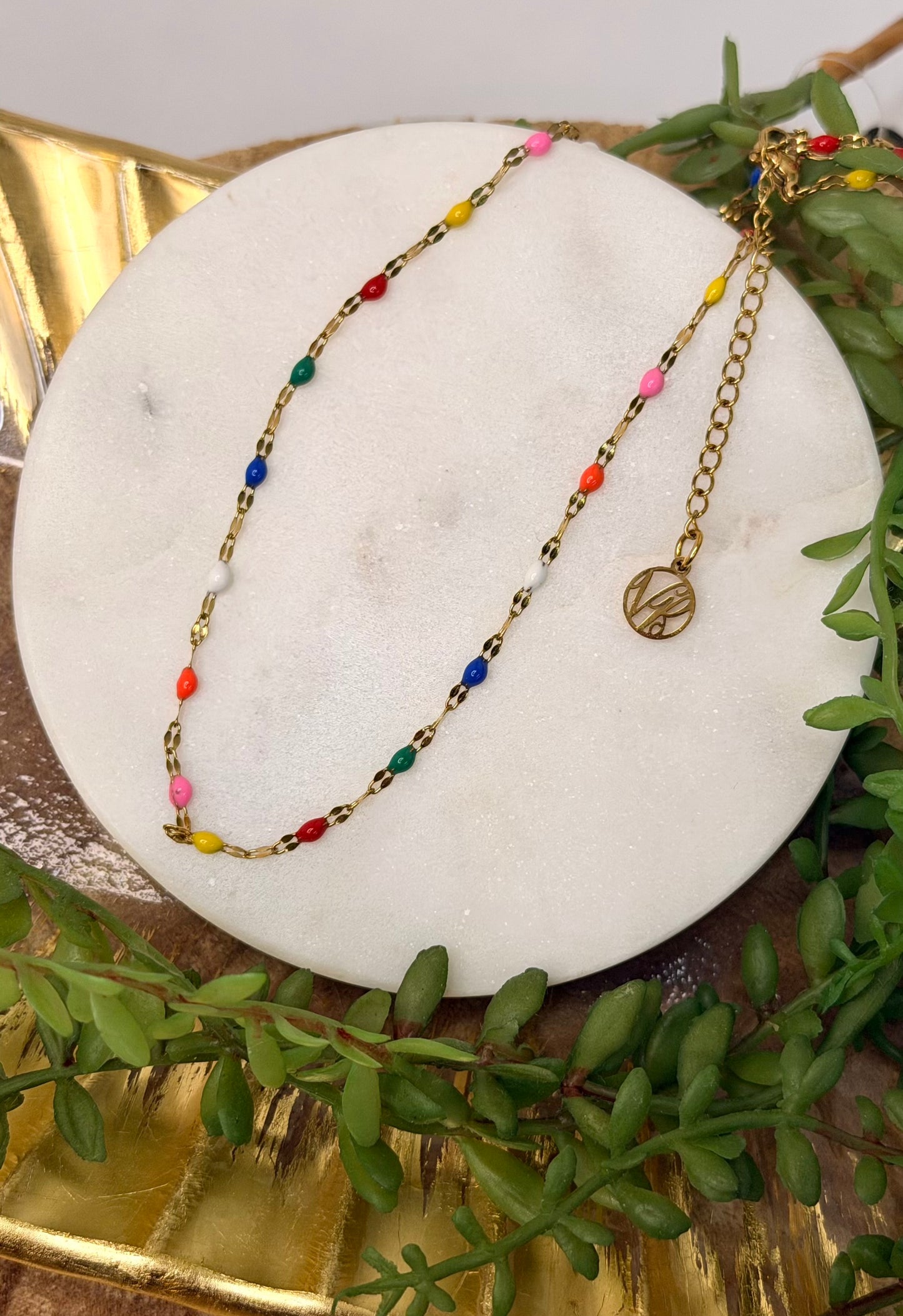 Hayven Colorful Chain Necklace