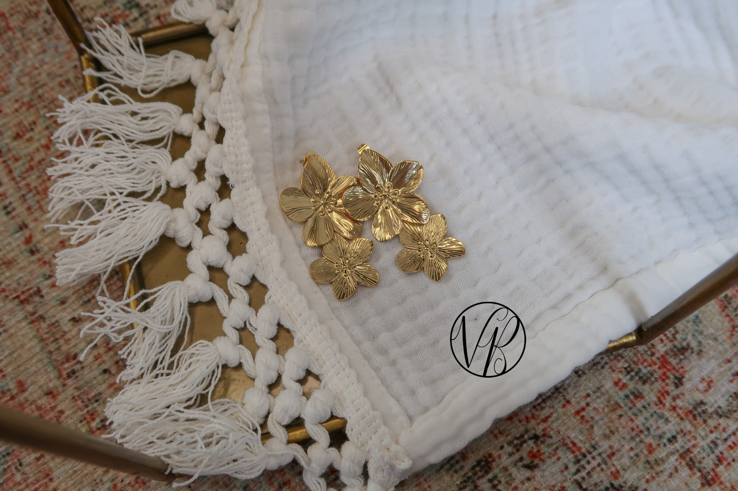Natalie Gold Earrings
