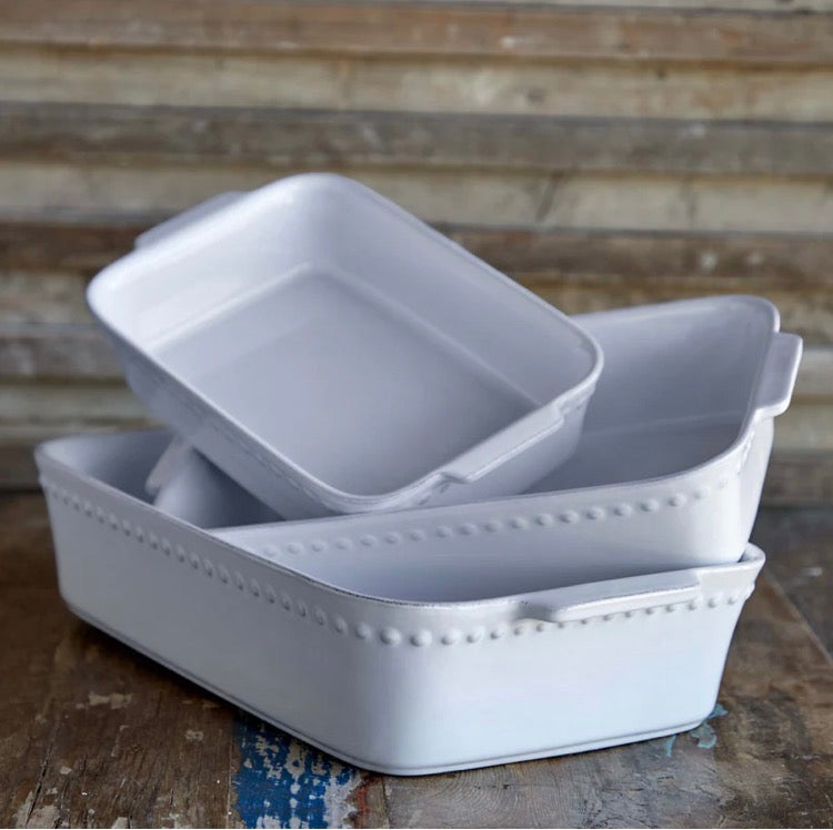 Large Rectangular Baker Pearl
