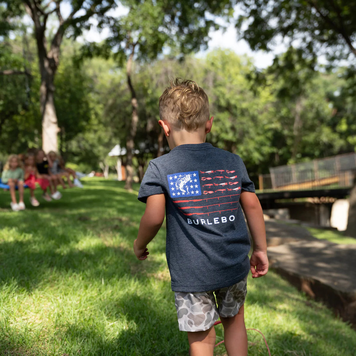 Youth SS Tee - Fishing USA