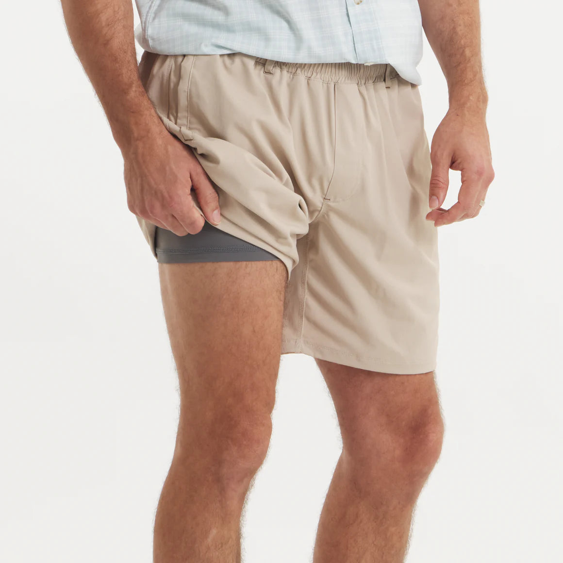 Billfish Performance Shorts - Khaki