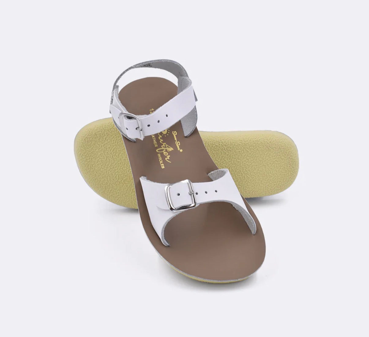 White Surfer Sandal
