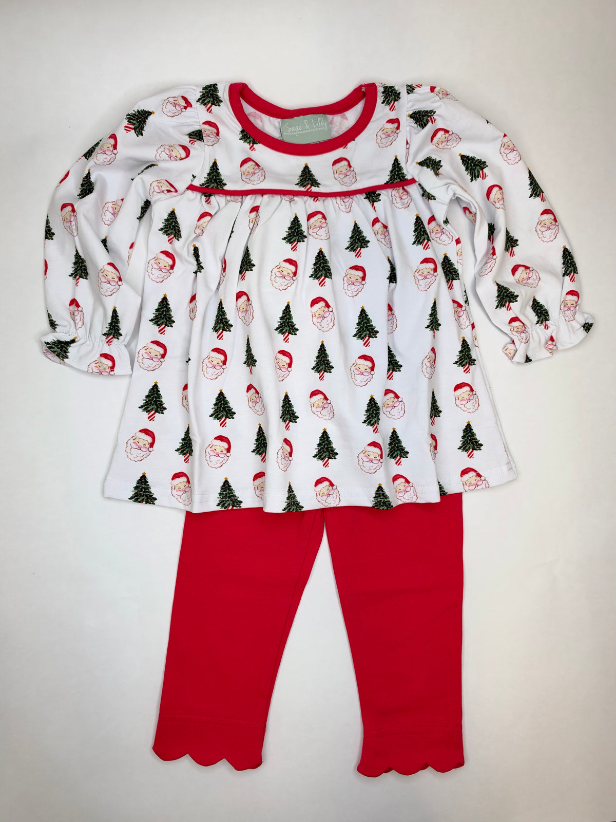 Christmas Tree Santa Set