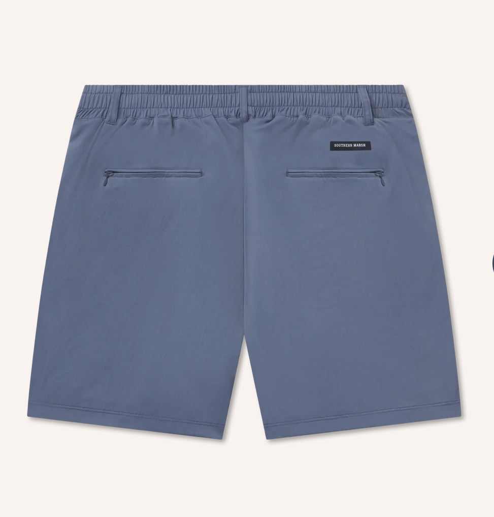 Billfish Lined Performance Shorts - Slate