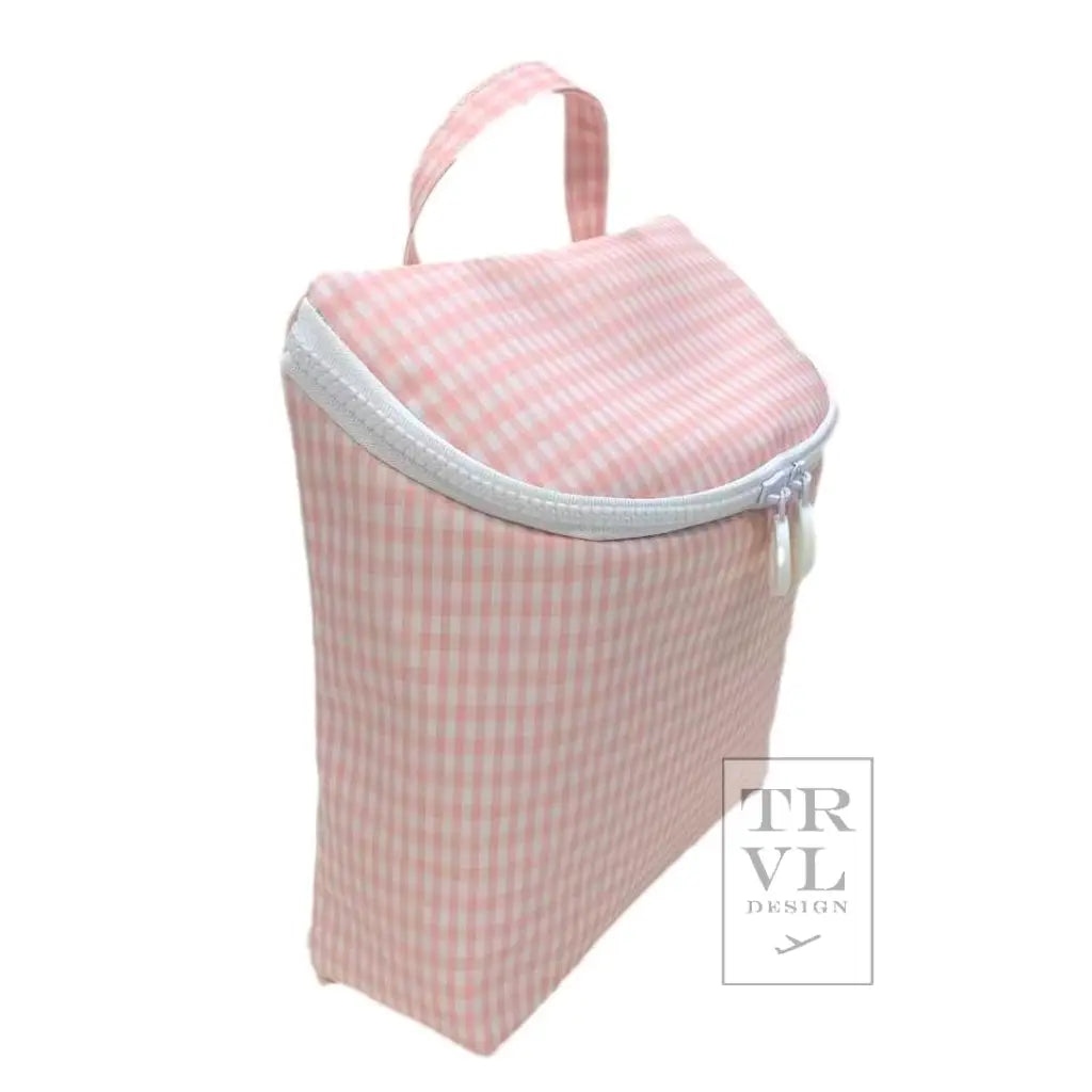 Take Away Lunch Bag - Insulated Gingham Taffy