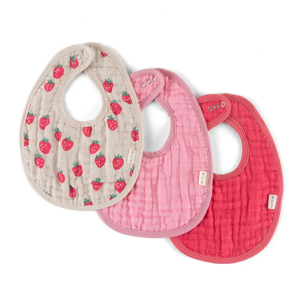 Strawberries + Cream Itzy Bibs™