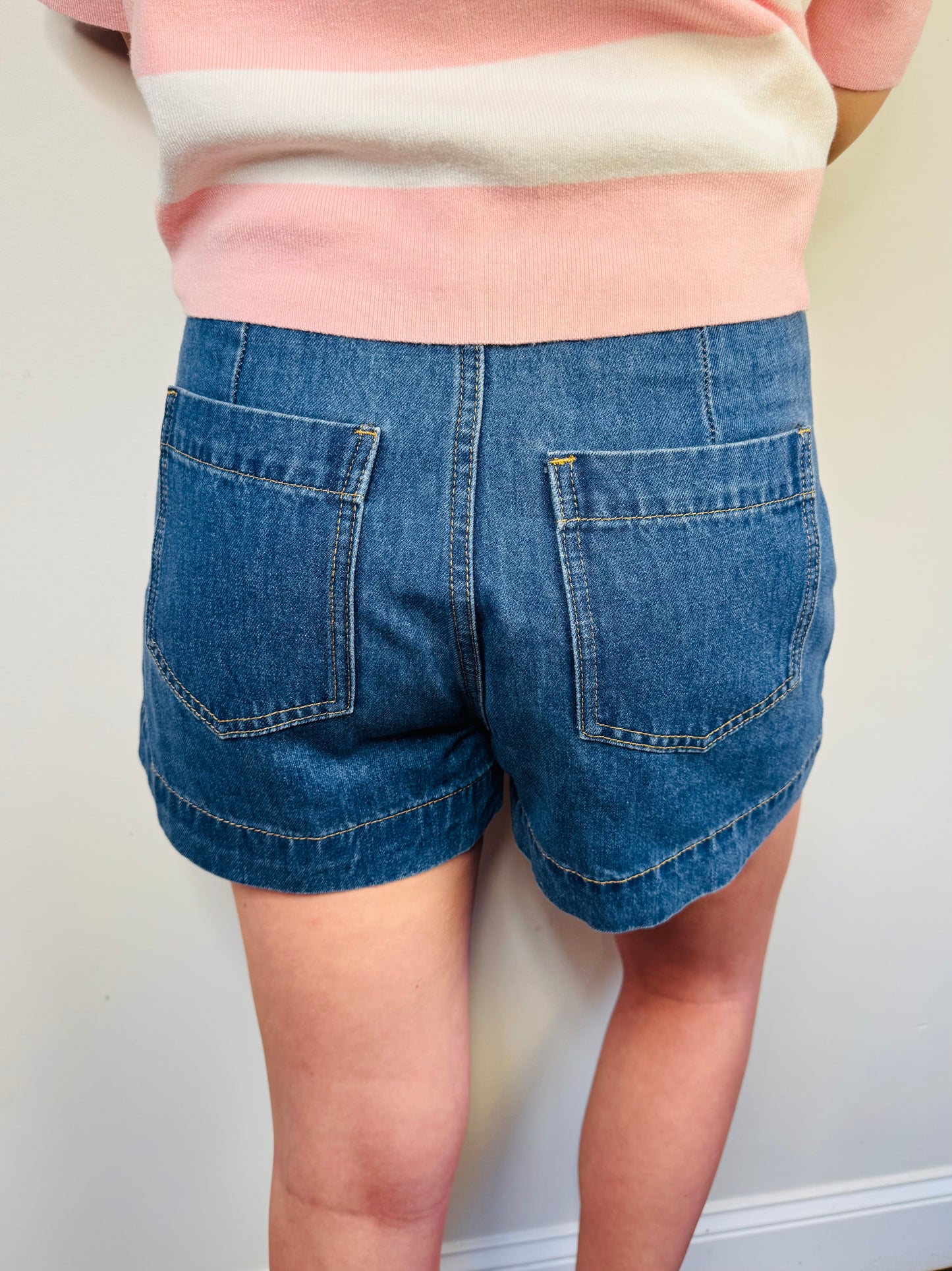 Laid Back Denim Shorts