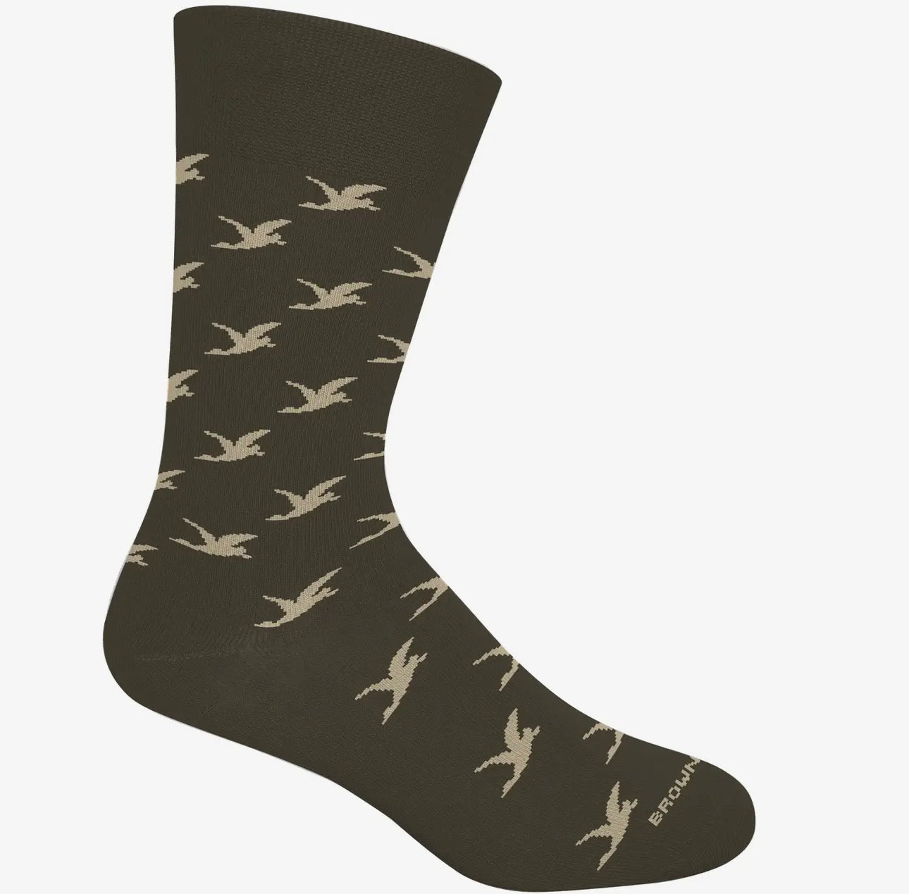 Duck Lattice Socks (Medium) - Sage