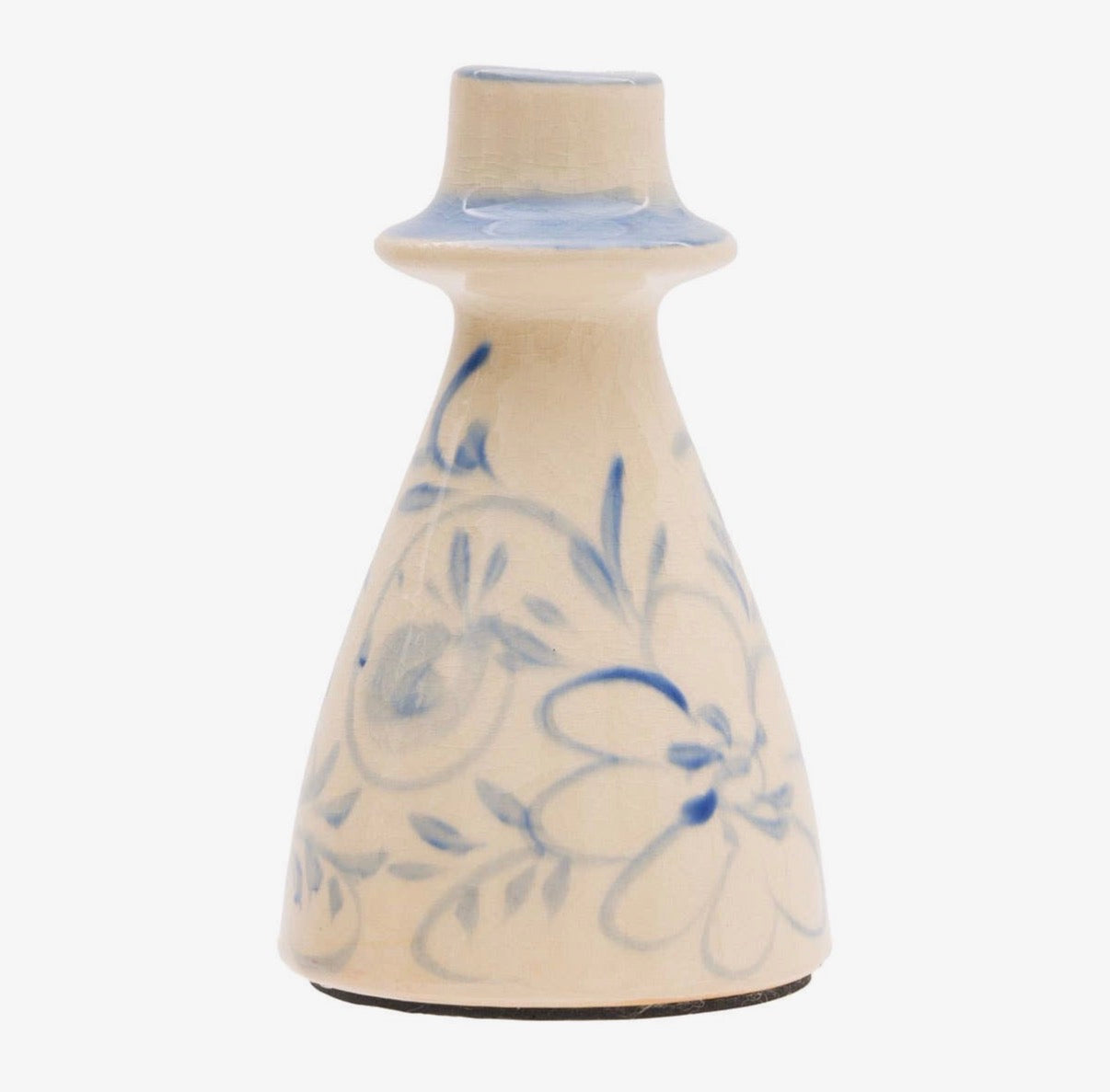 Georgette Antique Floral Taper Candle Holder