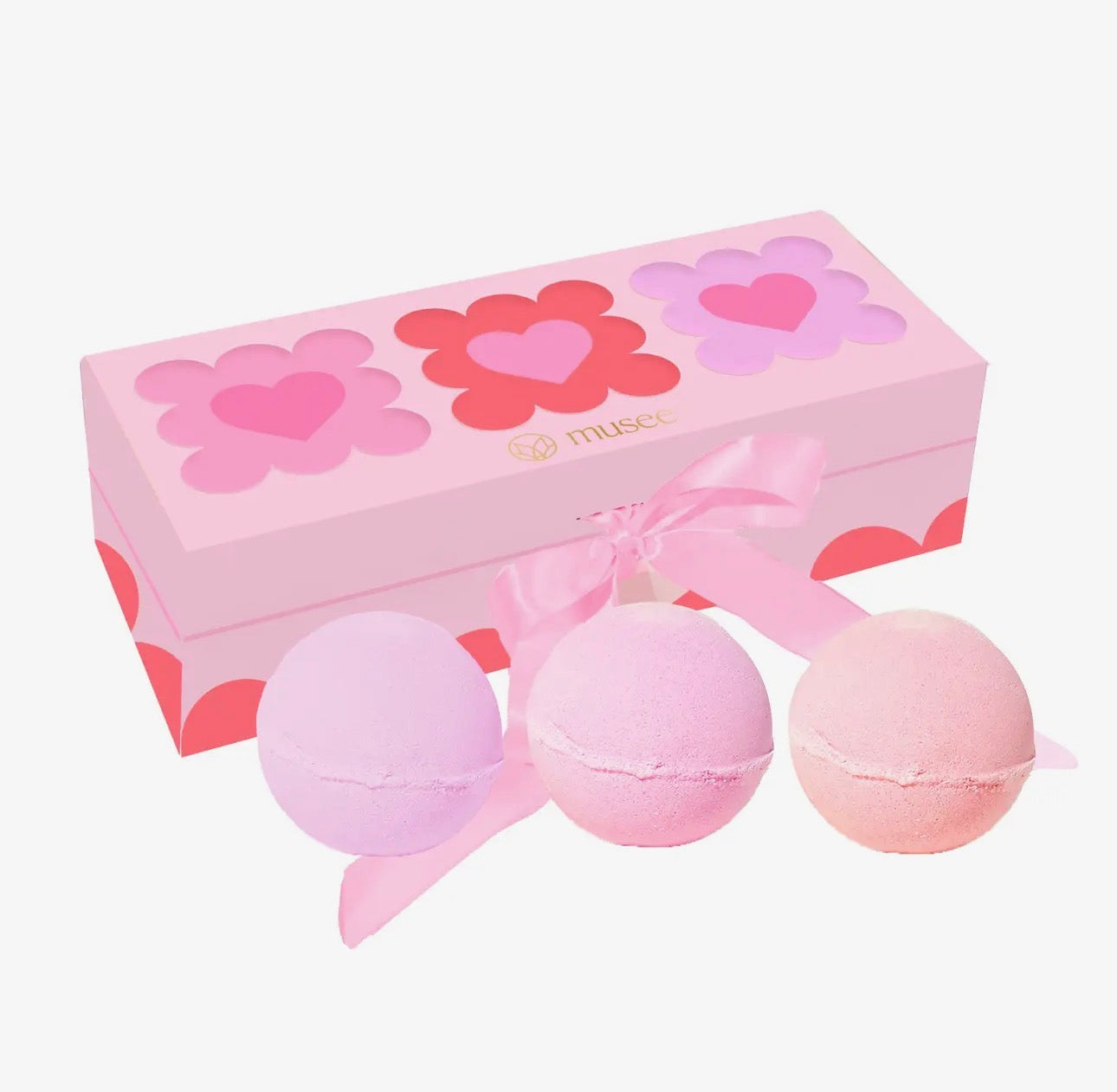 Hearts Three Bath Balm Set