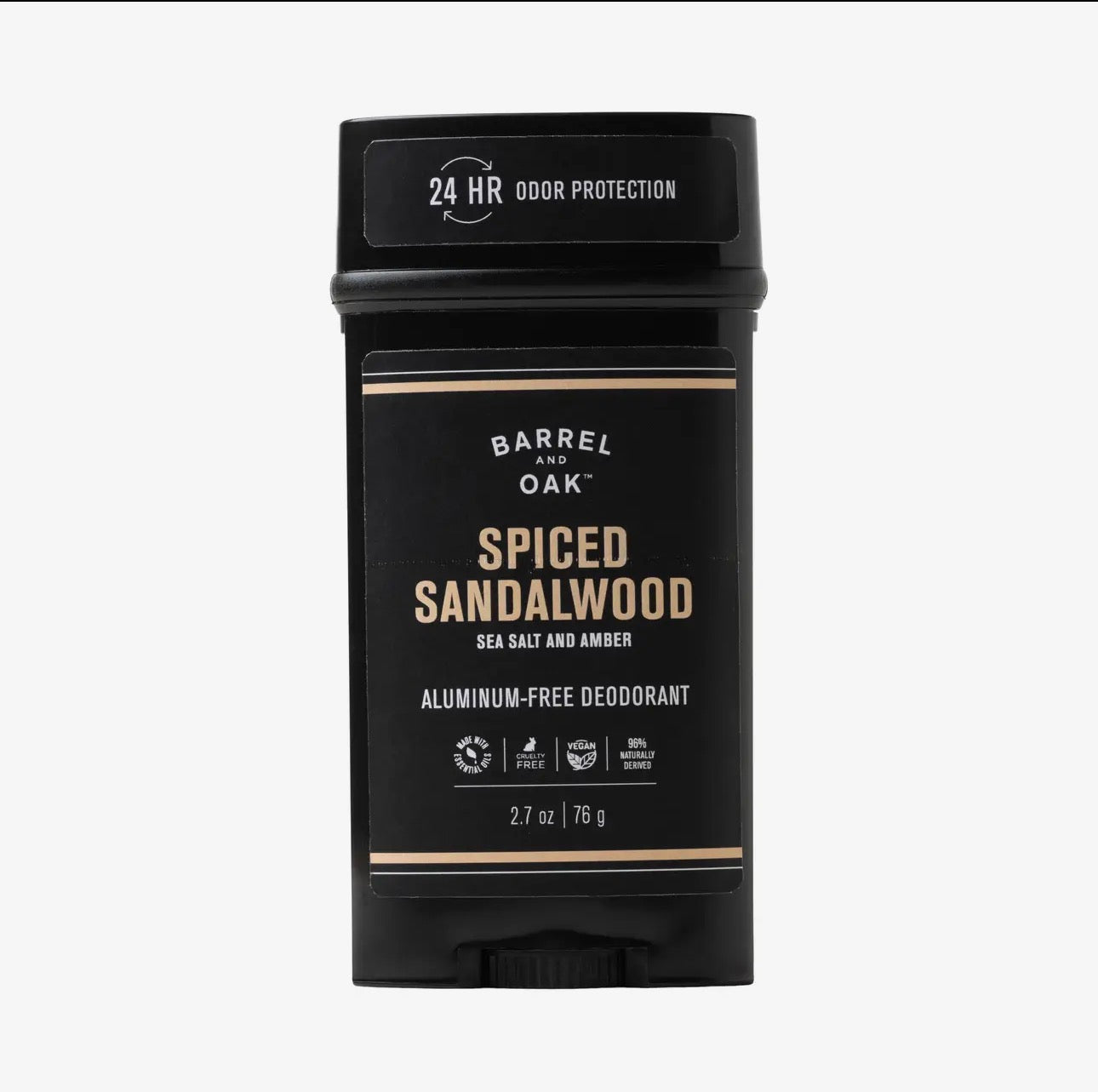 Barrel & Oak 24-Hour Deodorant - Spiced Sandalwood