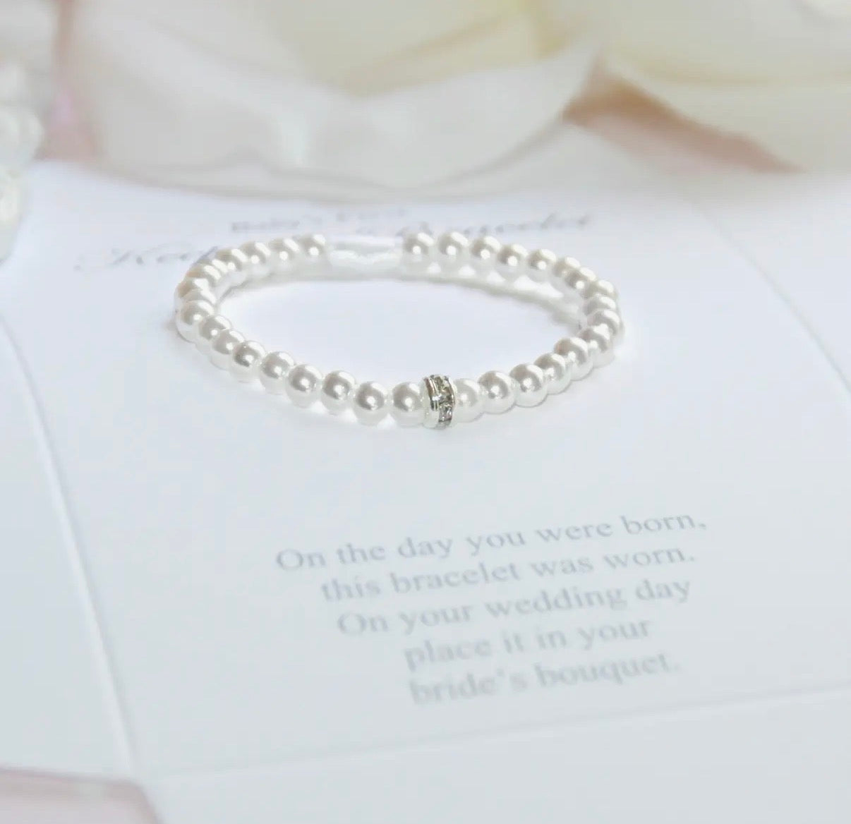 Infant to Bride Keepsake Bracelet