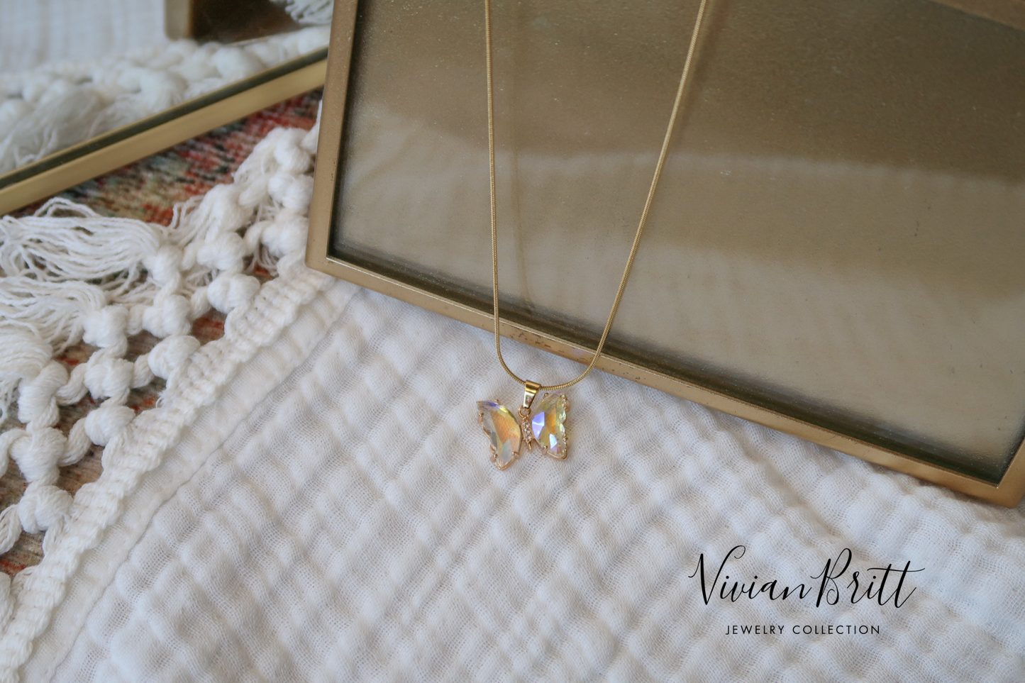 Martha Butterfly Necklace