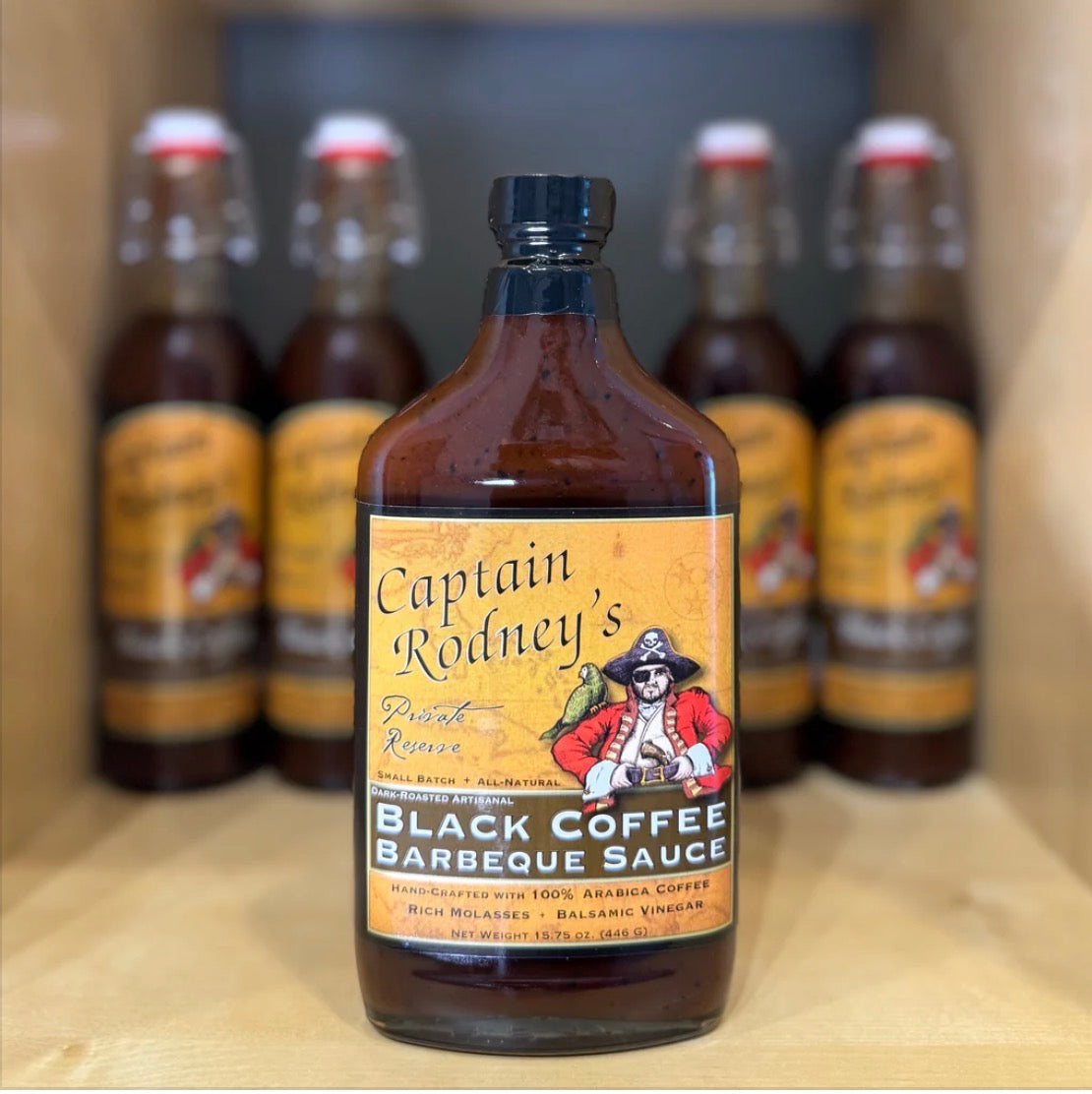 Captain Rodney’s Black Coffee BBQ Sauce