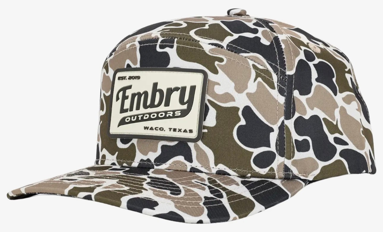 Embry Outdoors Hat - Marsh Duck Camo