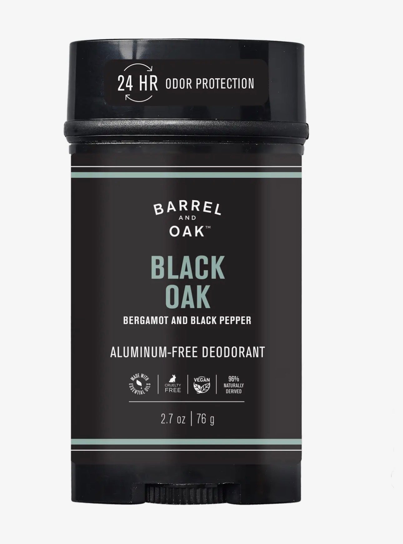 Barrel & Oak 24-Hour Deodorant - Black Oak