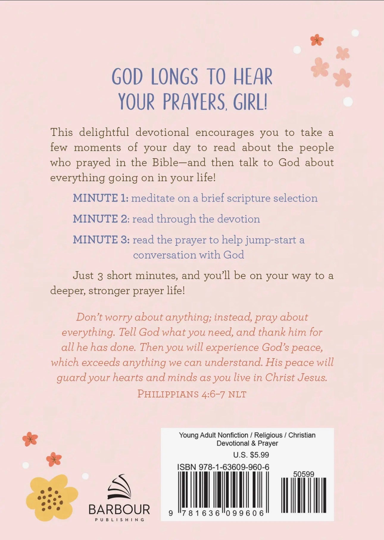 Choose Prayer: 3-Minute Devotions For Teen Girls