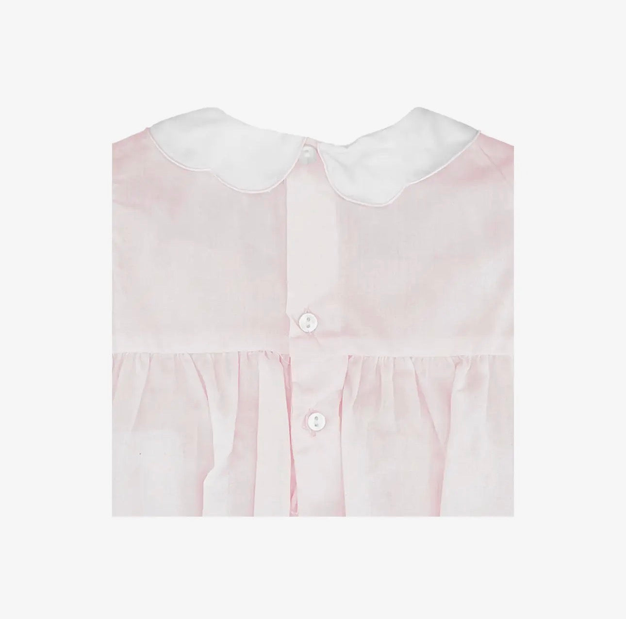 Hand Embroidered Smocked Bubble