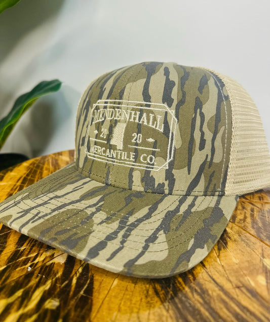 Mercantile Trucker Hat - Mossy Oak Bottomland / Balsa