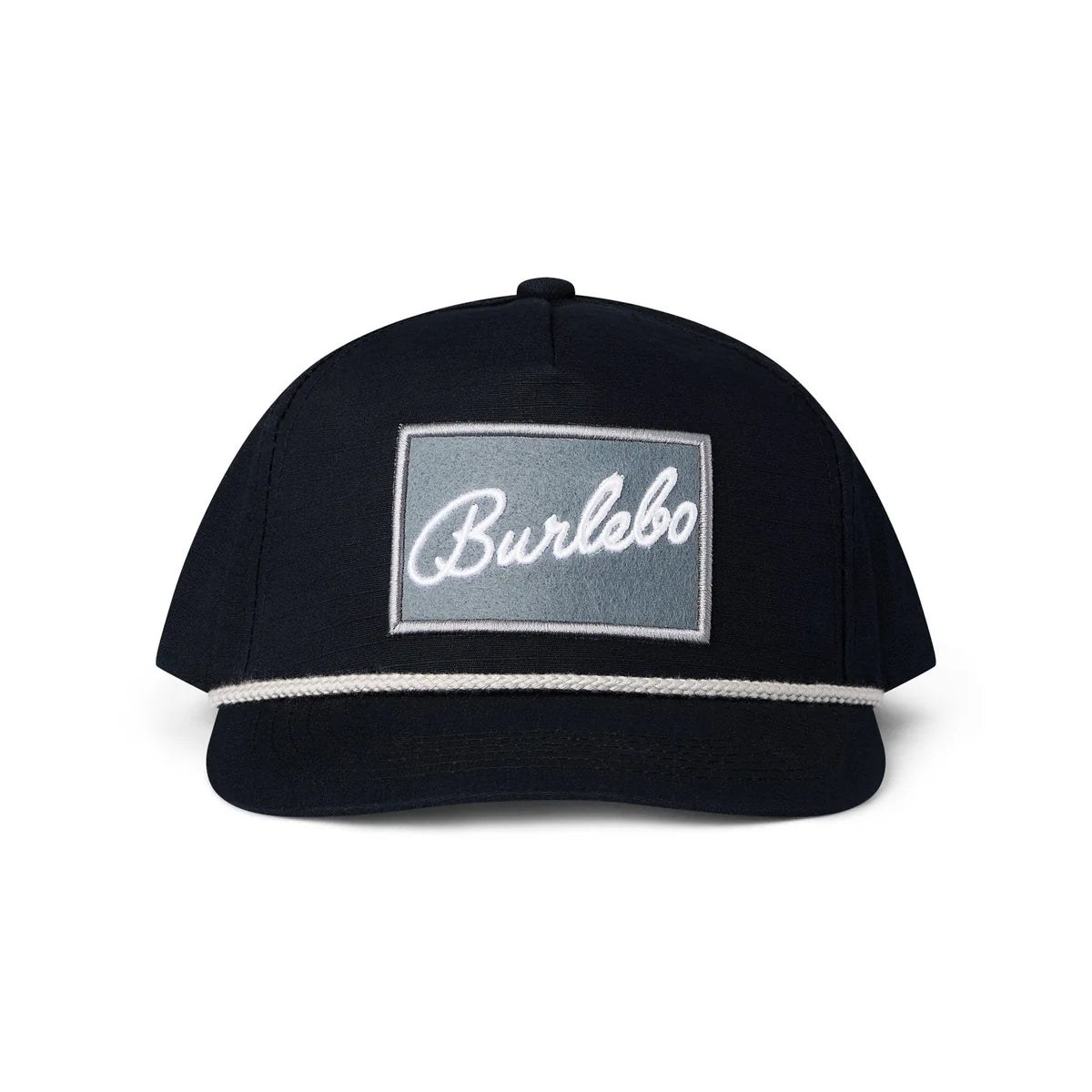 Burlebo Hat - Grey Patch - Black