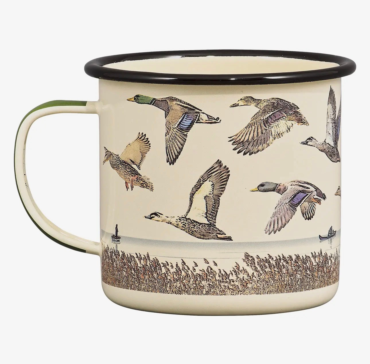 Gentlemen’s Hardware Enamel Mug - Lake & Ducks