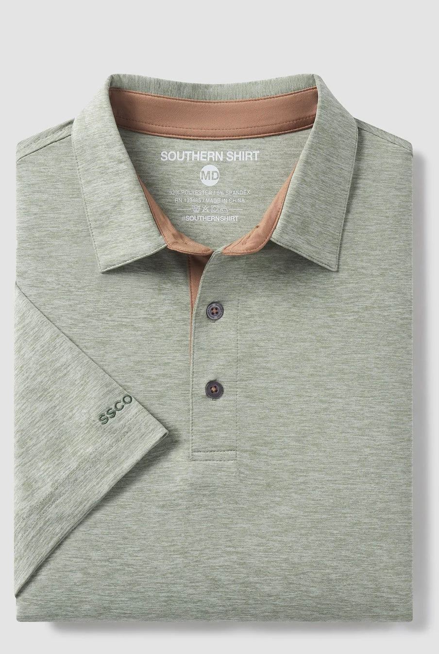 Grayton Heather Polo