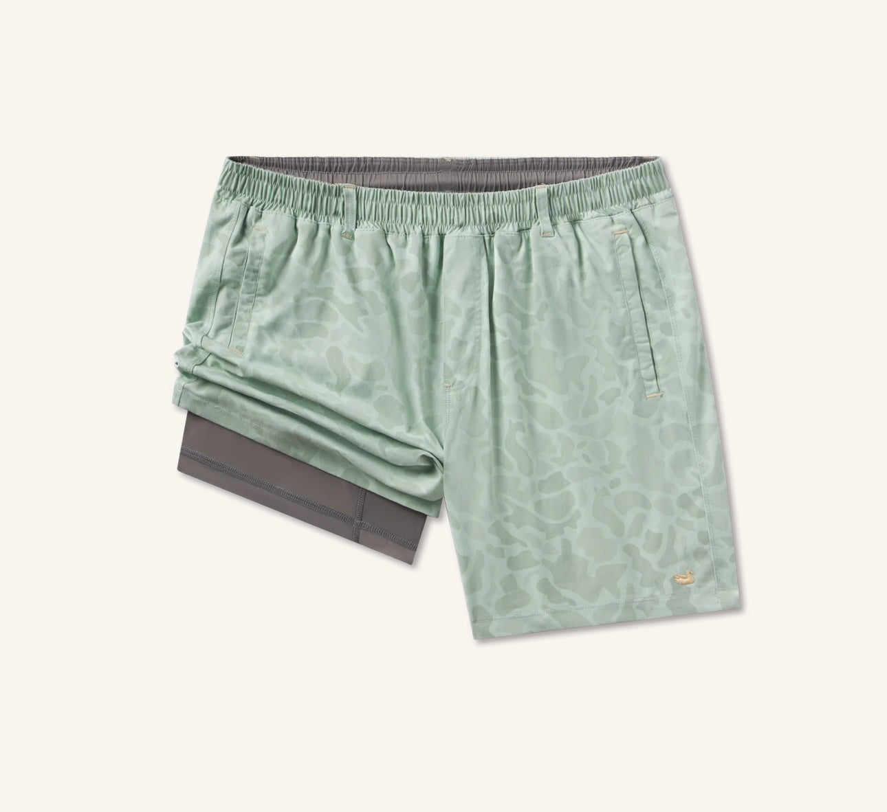 Billfish Lined Performance Short - Camo