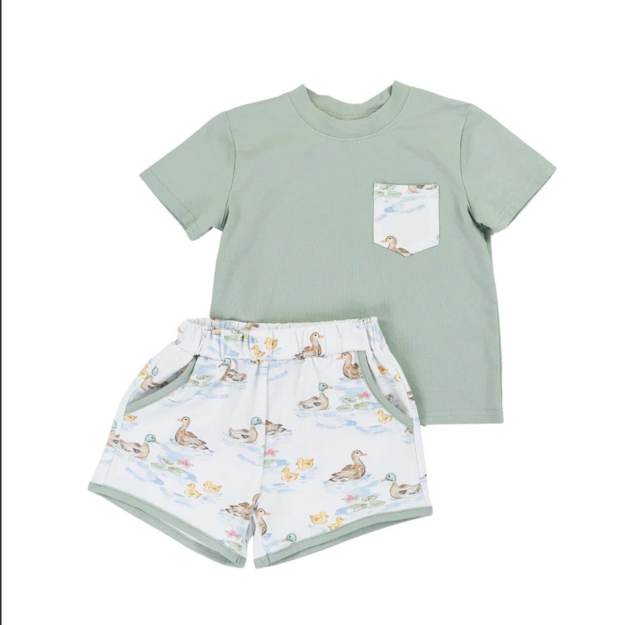 Darling Ducks Short Set