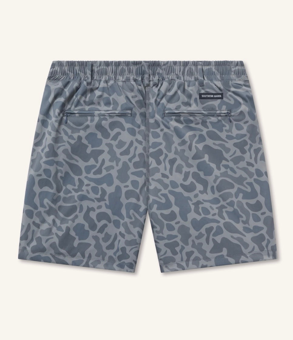 Billfish Lined Performance Shorts - Camo