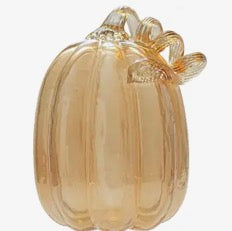 Apple Cider Glass Pumpkin Lg