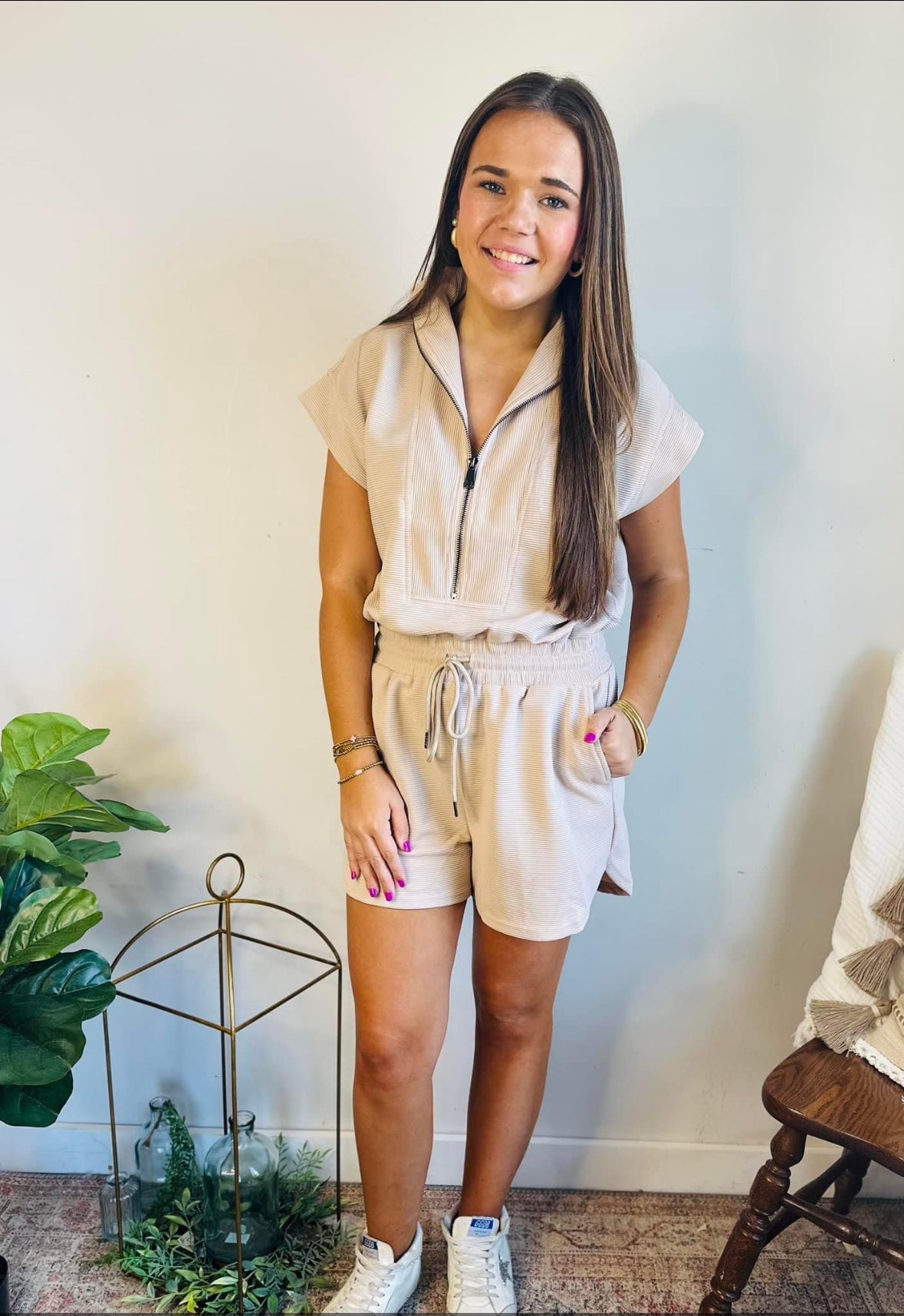 On My Way Romper