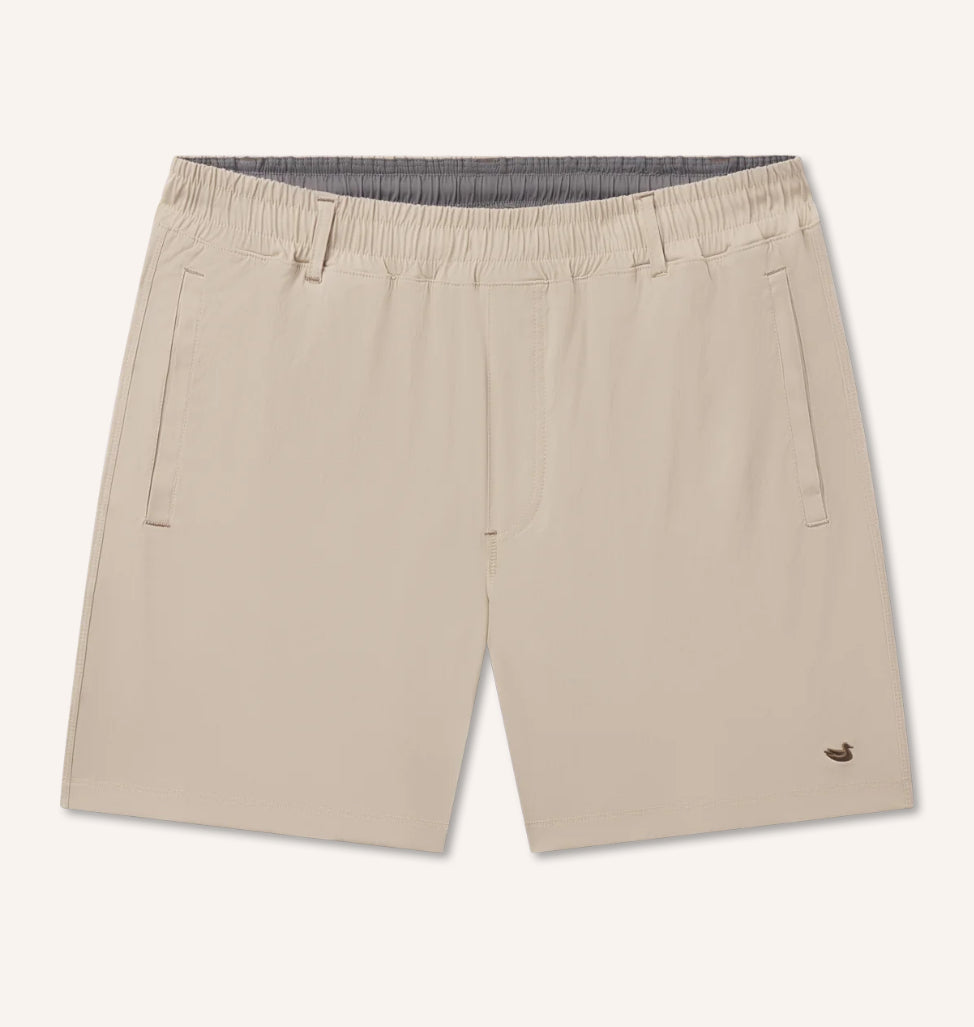 Billfish Lined Performance Shorts - Khaki