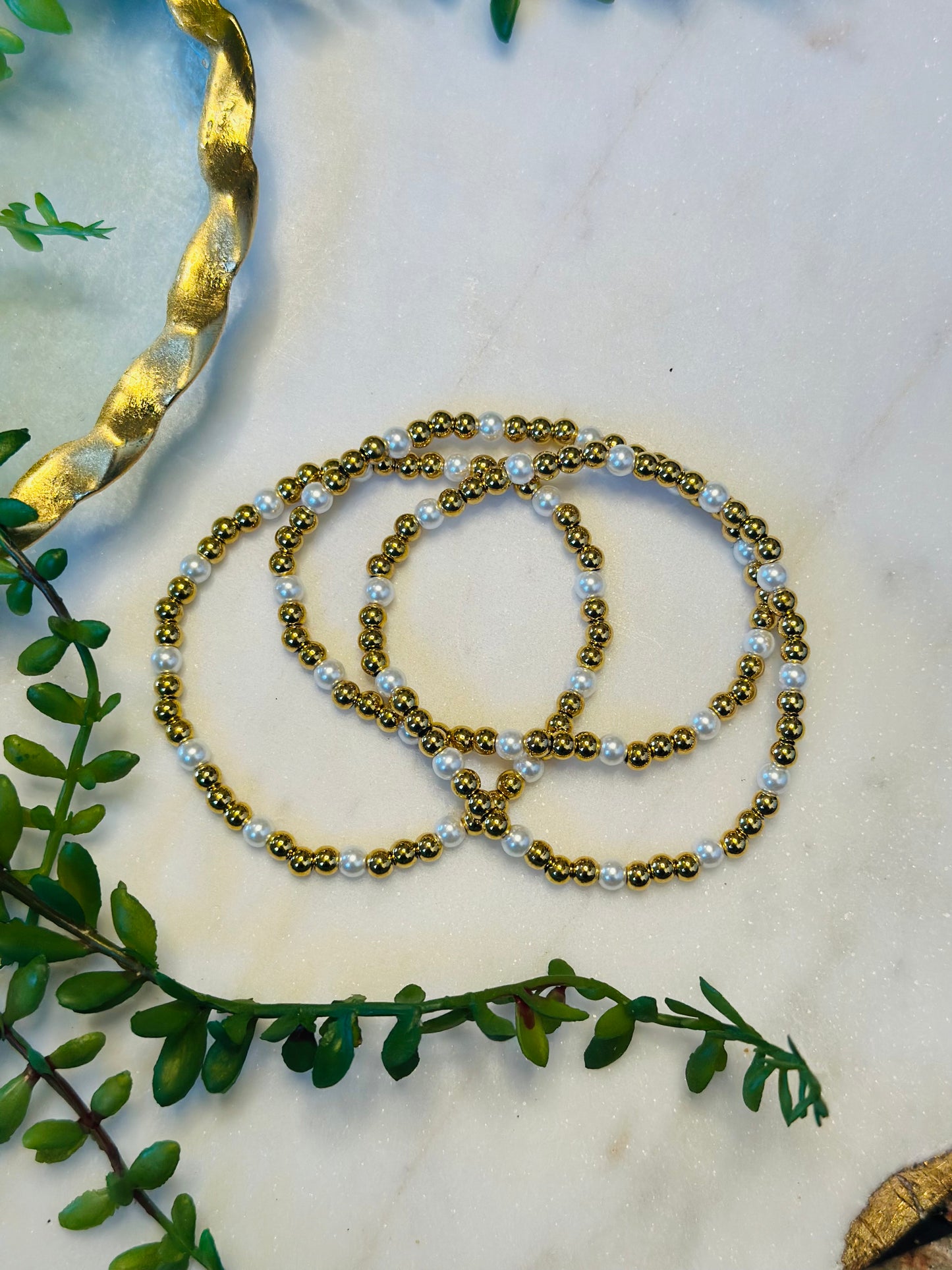 Penelope Pearl Beaded Bracelet