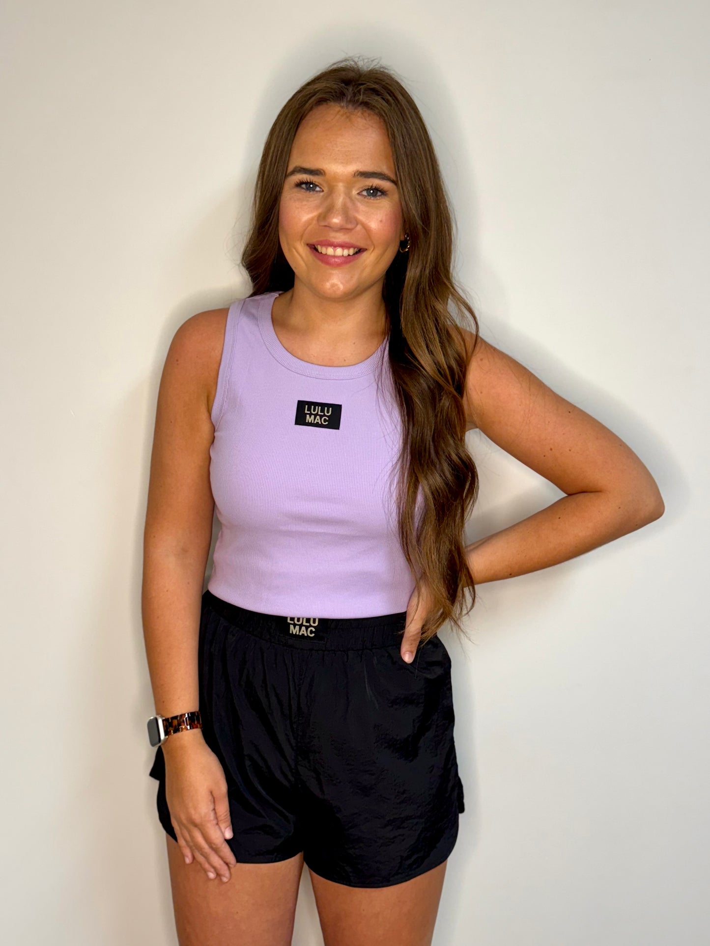 Lulu Mac Solid Tank - Lavender