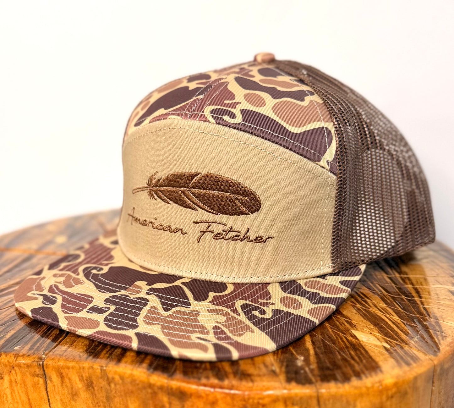 American Fetcher Hat - Duck Camo