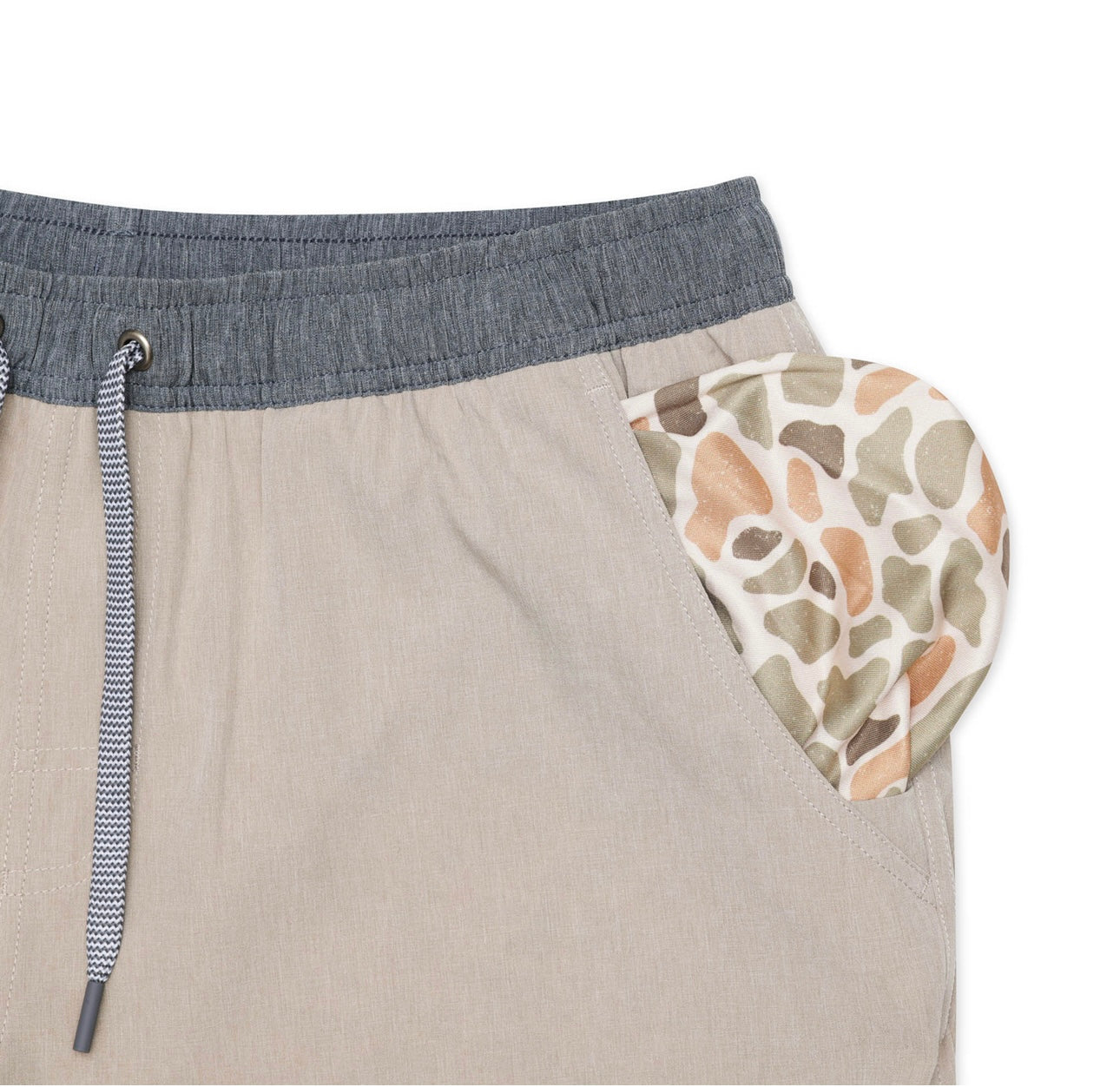 Burlebo Athletic Short - Heather Khaki