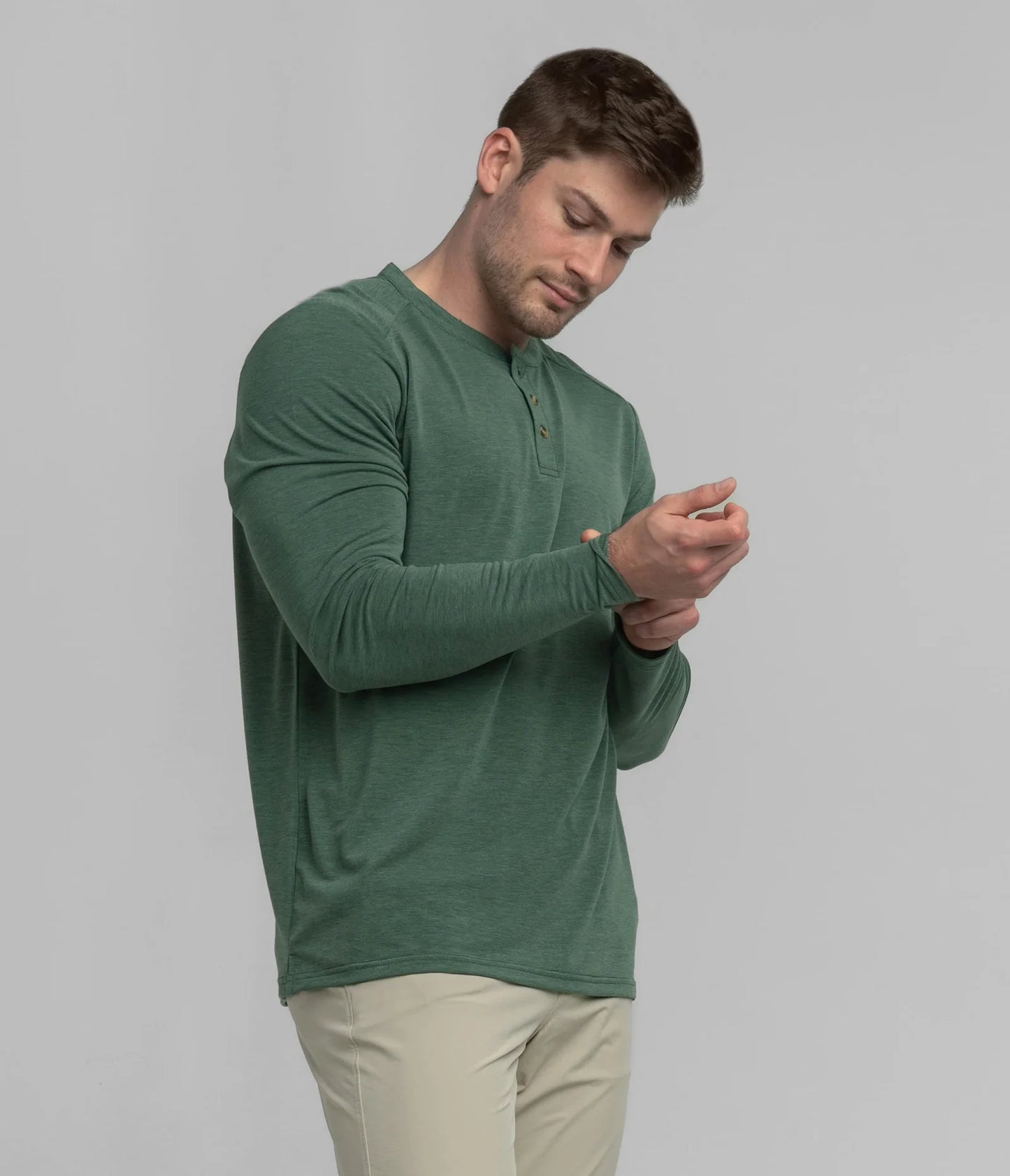 Max Comfort Henley - Mallard