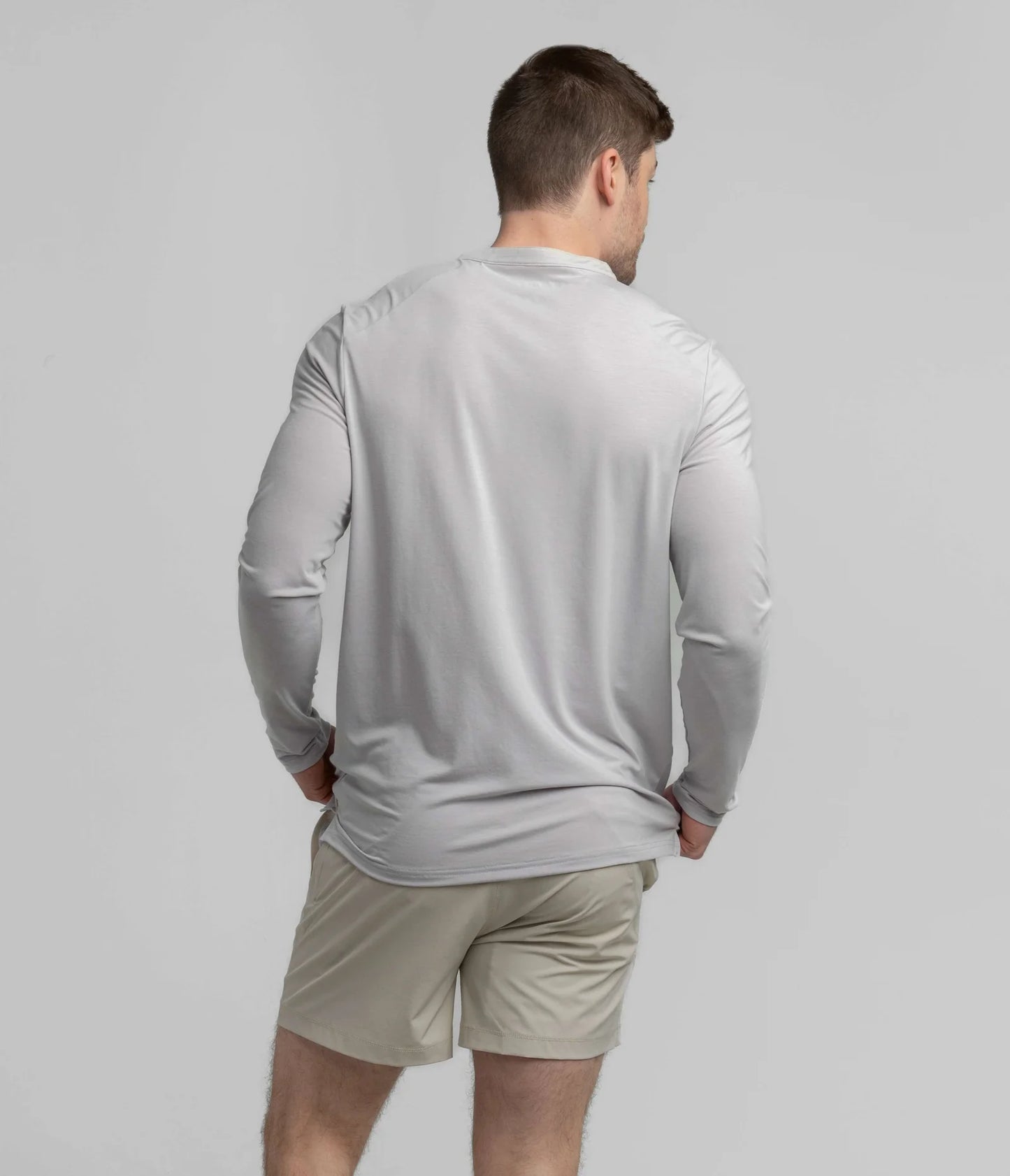 Max Comfort Henley - Stone
