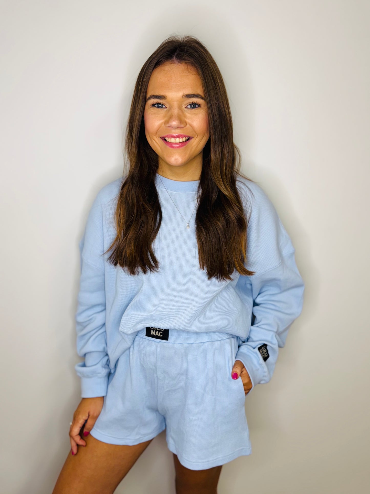 Lulu Mac Waffle Set - Blue