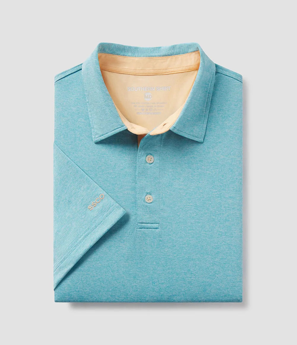 Grayton Heather Polo - Maui Wowie