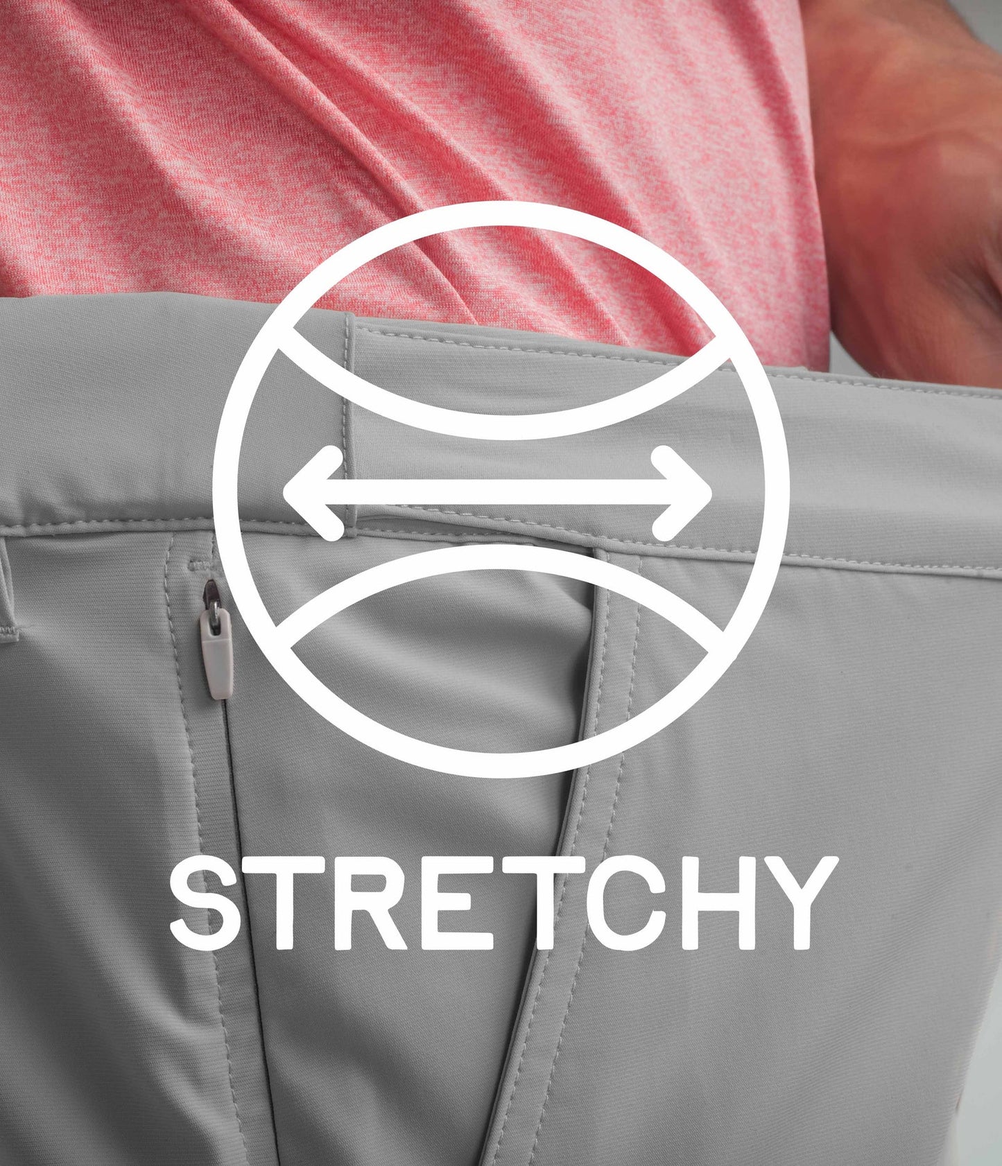 Momentum Performance Chino - Granite