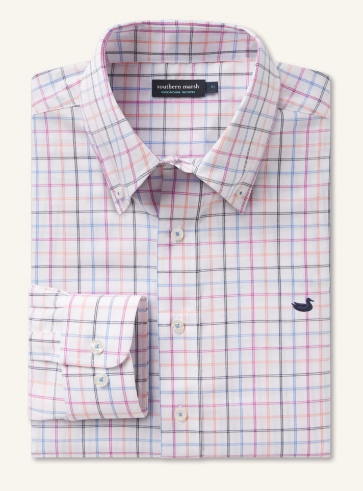 Chateau Windowpane Dress Shirt