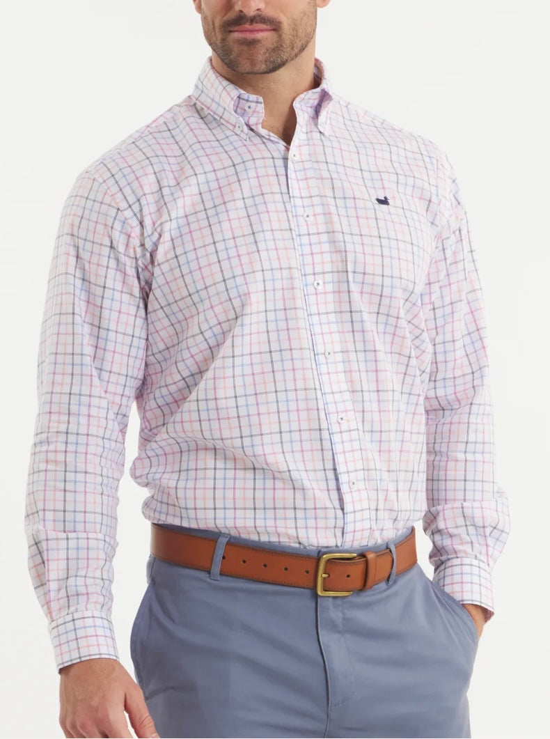 Chateau Windowpane Dress Shirt
