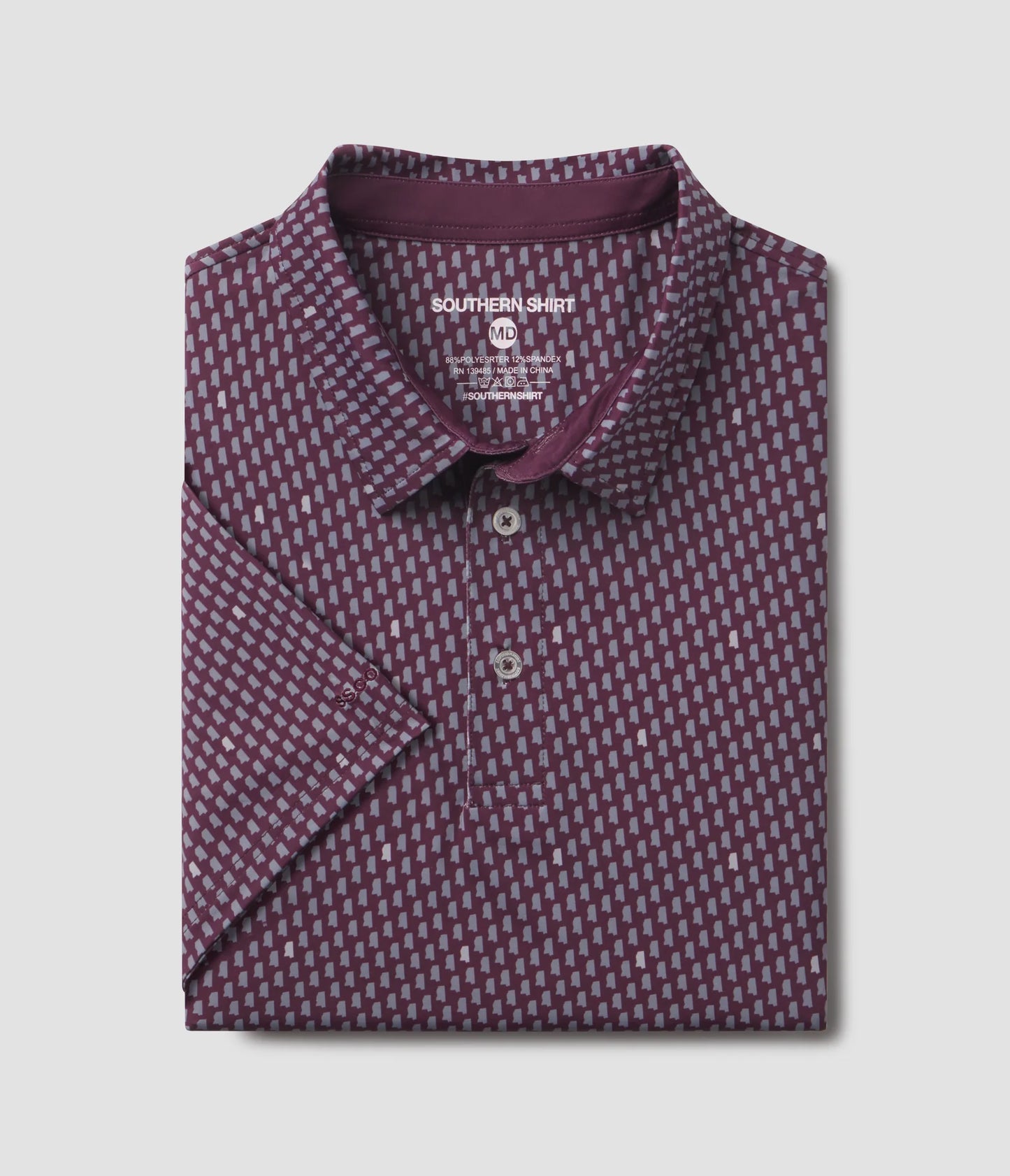 Magnolia State Printed Polo - Starkvegas