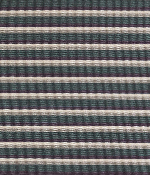 Crestline Stripe Polo - Dark Forest